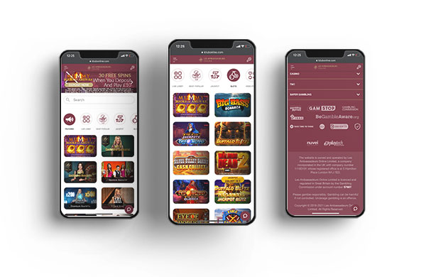 Les Ambassadeurs Online Mobile Casino